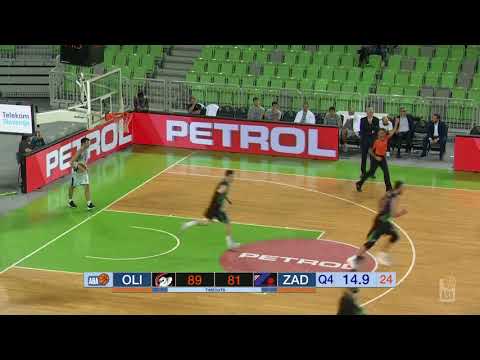 That's how you confirm your win! Aleksandar Lazić! (Petrol Olimpija - Zadar, 14.10.2018)
