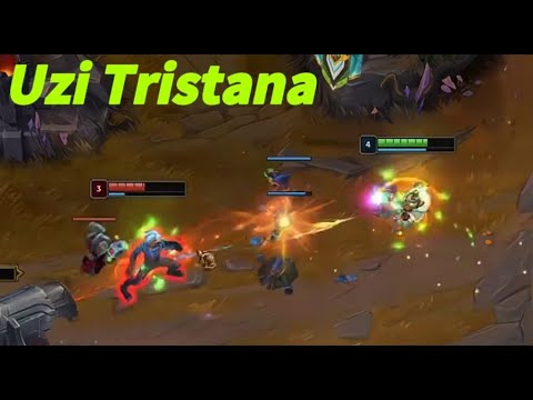 UZI TRISTANA VS  EZREAL  , BEST ADC IN THE WORLD!