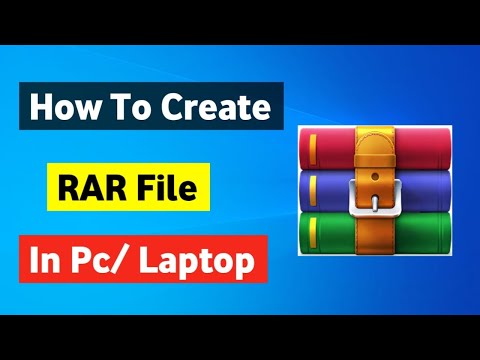 How To Create RAR File in PC/Laptop