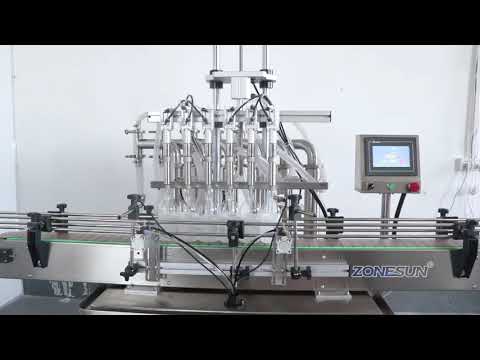 ZONESUN ZS YT6T-6Y Piston Pump Filling Machine