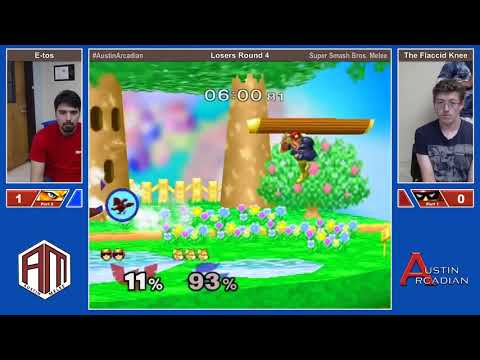 Austin Arcadian Singles LR4 - E-tos (Fox/Falco) v. The Flaccid Knee (Falcon)