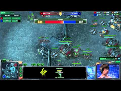 StarCraft 2 MC (P) vs. PuMa (T) 1/3 Grand Final IEM GC (gamescom 2011)