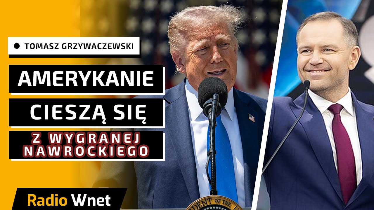 Administracja Trumpa daje jasny sygnał. Amerykanie są zadowoleni z wygranej Nawrockiego w Polsce