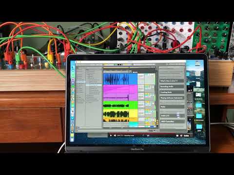 03/22/2022 ABLETON LIVE PICOLAIKA BUTTERFLY BENJOLIN 4U MODULAR SYNTH