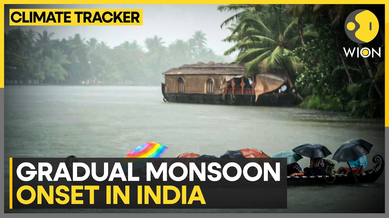 Indian Monsoon: Weak Atmospheric Flow Slows Monsoon’s Advance Into Kerala | WION