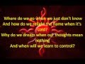 Godsmack- Serenity (lyrics)