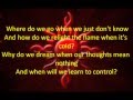 Godsmack- Serenity (lyrics) 