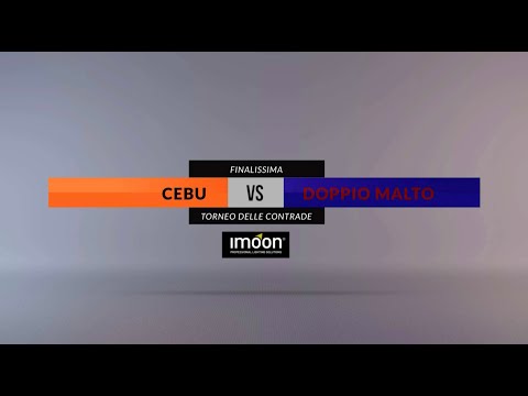 Finale 1-2 Posto Torneo delle Contrade 2022 • Cebu vs Doppio Malto