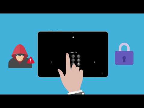 Part of a video titled Android tablet: Security and privacy - YouTube