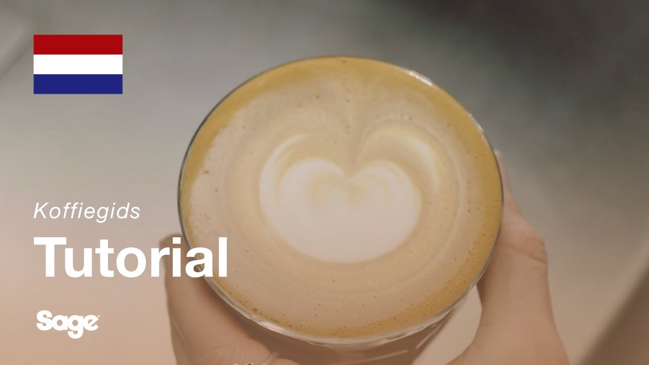 Hoe latte art te maken: de stip