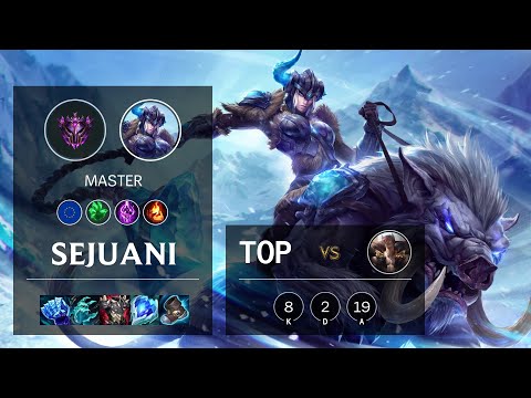 Sejuani Top vs Sett - EUW Master Patch 11.23