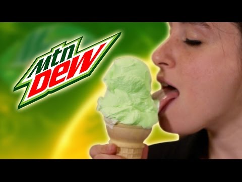 DIY Mountain Dew Ice Cream Video