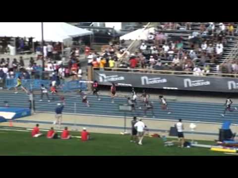 4x100 relay (Emerging Elite) finals - New Balance Nationals 2010 - 47.05s