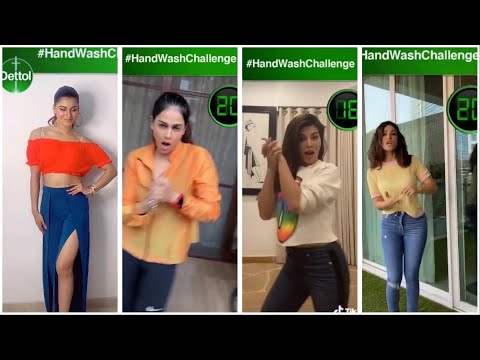 tik tok Hand wash challange #dettol | dettol dance top celebrities tik tok