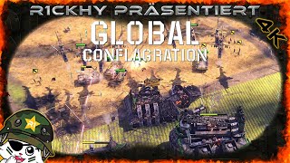 Let´s Play Global Conflagration 📢 1vs1 Schlachtfeld-Analysen à la General R1ckhy 💦🫡 #3