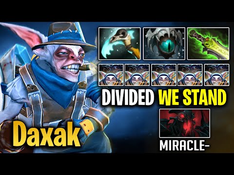 Daxak - Meepo vs Miracle- [Shadow Fiend] | Dota 2 Pro MMR Gameplay