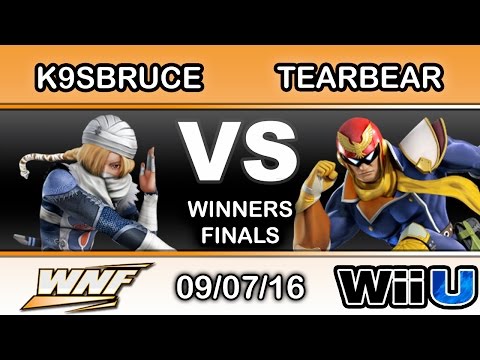 WNF 3.6 - NIPS | K9sBruce (Sheik) Vs. Tearbear (Captain Falcon) Winners Finals - Smash WIi U