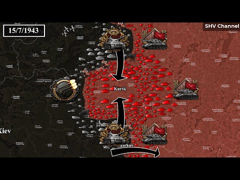 Battle Of Kursk (5 July 1943 – 23 August 1943), WW2 #ww2 #battleofkursk #sovietunion #germany