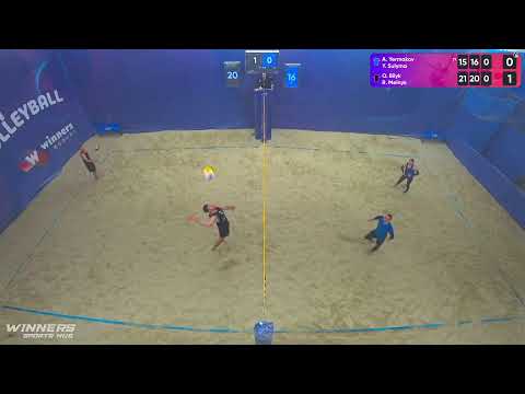 22:45 A. Yermakov / Y. Sulyma - O. Bilyk / R. Melnyk 27.08.2022 | Winners Beach Volleyball