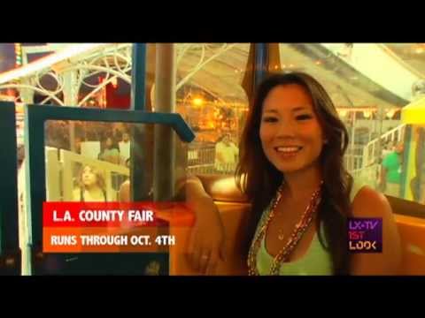 LXTV 1st LOOK Host Angela Sun hits the LA County Fair