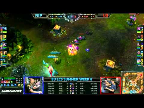 (HD438) LCS Summer Split Week 6 - NIP vs Lemondogs -
