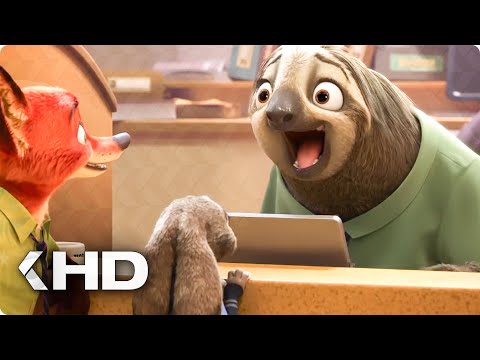 ZOOTOPIA Movie Clip - Flash the Sloth laughing (2016)