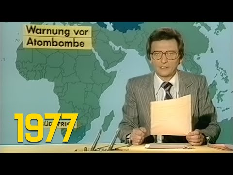 ARD Tagesschau 20:00 Uhr mit Joachim Brauner (11.08.1977)