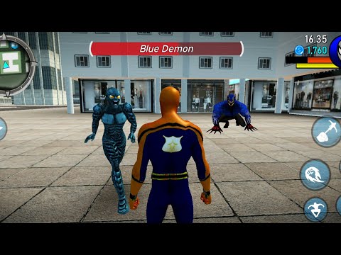 Amazing Spiderman 3 Game - Spider Flying Rope hero Crime City Rescue Battle | Android GamePlay