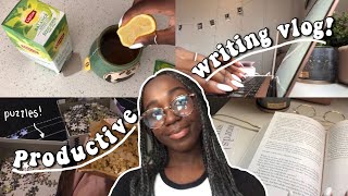 a productive writing weekend in my life vlog