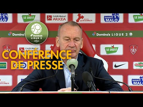 Conférence de presse Stade Brestois 29 - Châteauroux ( 5-1 )  / 2018-19