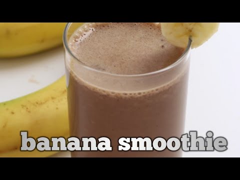 chocolate banana smoothie recipe 😋 by Cooking with nosheen
