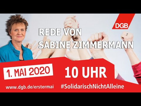 1. Mai - Rede von Sabine Zimmermann - Vorsitzende DGB Kreisverband Zwickau
