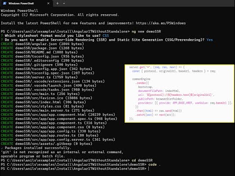 Angular 17 SSR - Server Side Rendering |  Angular 17 New Features | Angular 17 Tutorial for Beginner