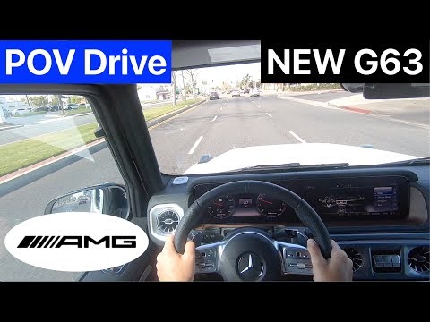 2019 Mercedes AMG G63 POV Drive (No Talking)