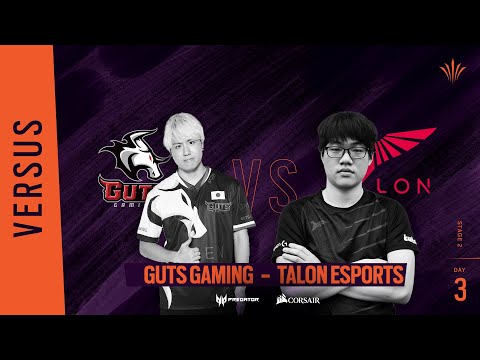 GUTS Gaming vs Talon Esports // Rainbow Six APAC North Division 2020 - Stage 2 - Playday #3