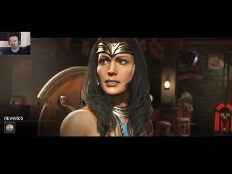 Injustice 2 Campaign playthrough pt15 - Wonder Woman's Barroom Brawls