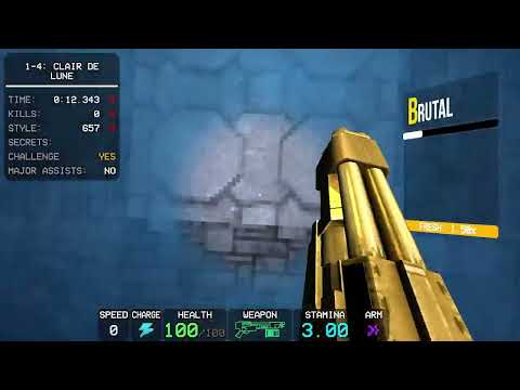 ULTRAKILL 1-4 // Speed run P% 0:16.328 //