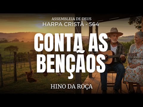 HINOS DA ROÇA – Harpa Cristã 564 “Conta as Bençãos"