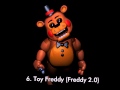 Все персонажи FNaF 2 