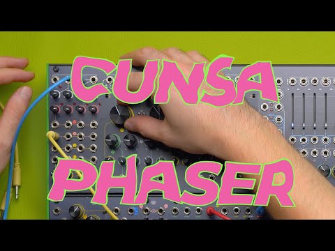 We used our CUNSA quad multimode filter as a phaser.