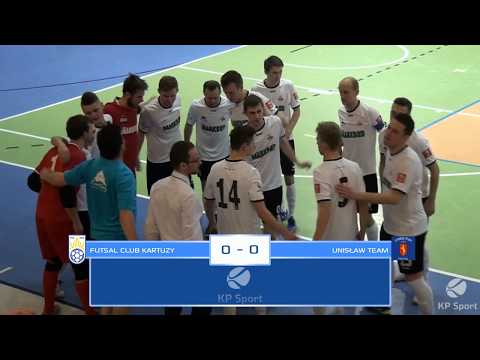 FC Kartuzy - Unisław Team /  Skrót / 1 Polska Liga Futsalu [04.02.2018]