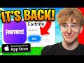 Fortnite Mobile Is FINALLY BACK On The App Store IOS Return