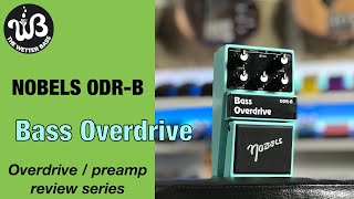 Video thumbnail for An ODR-1 for bass? the Nobels ODR-B bass overdrive by the wetter bass