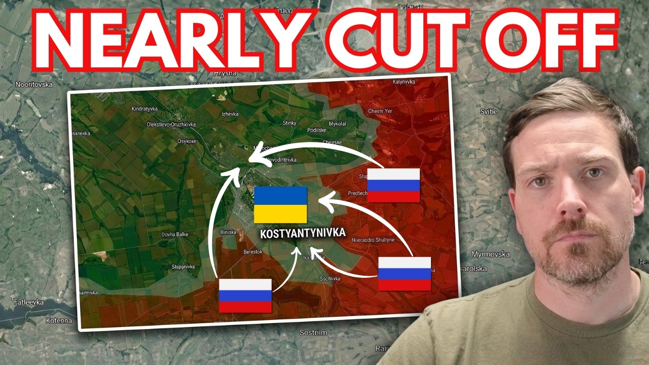 Russia Is Closing In On Kostiantynivka