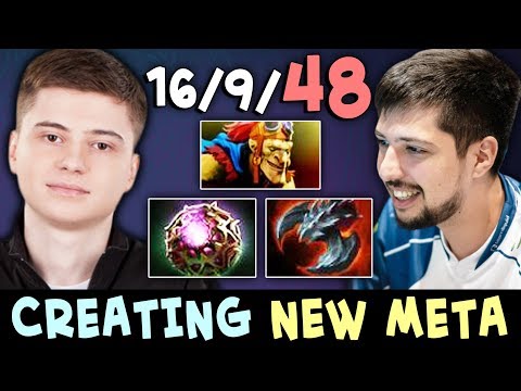 EG.Ramzes creating NEW 7.23 META — 64 KILLS ASSISTS vs w33 Invoker