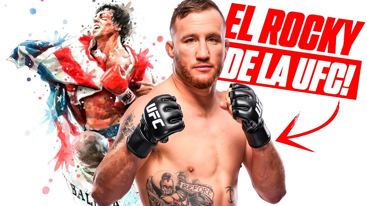 Justin Gaethje es el ROCKY de la UFC
