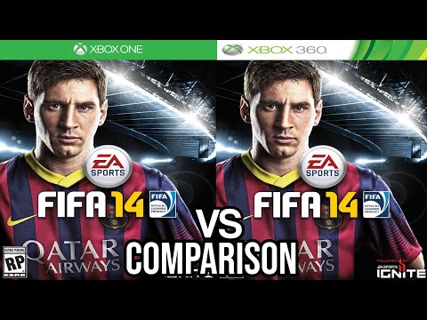 FIFA 14 Xbox One Vs Xbox 360
