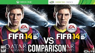 FIFA 14 Xbox One Vs Xbox 360