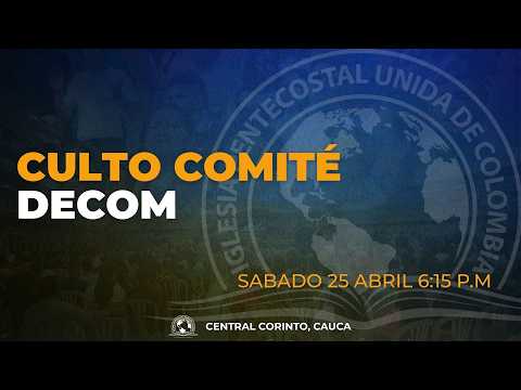 🔴Servicio de culto - Decom  - IPUC en vivo - 25 abril  2026 - Predicas IPUC