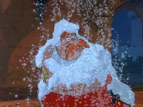 La spada nella roccia - Merlino arriva al castello